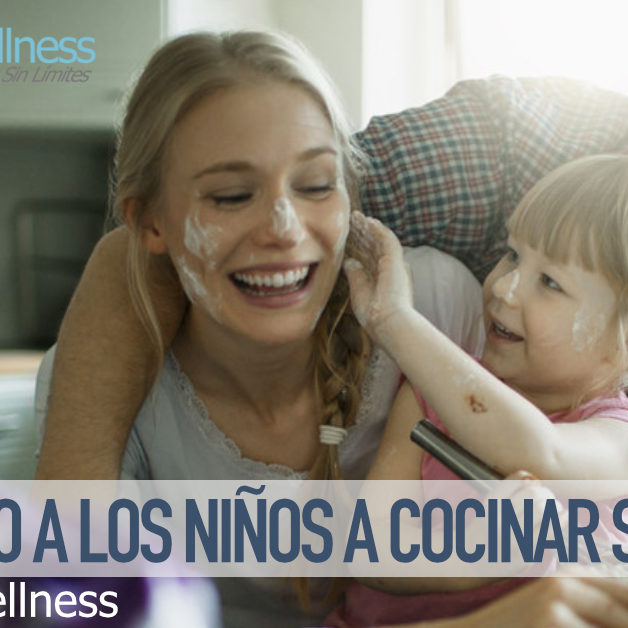 Enseñando A los niños a cocinar saludable
