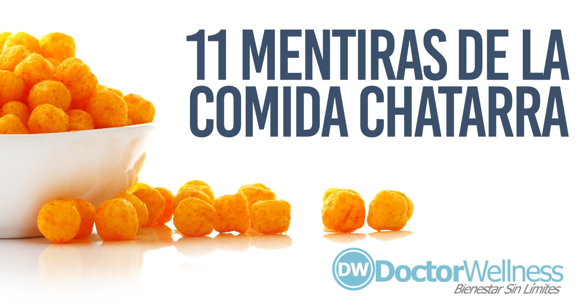 mentiras comida chatarra