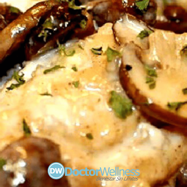 Pollo Con Champiñones KETO