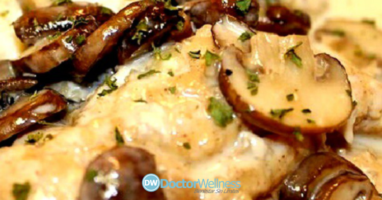 Pollo Con Champiñones KETO